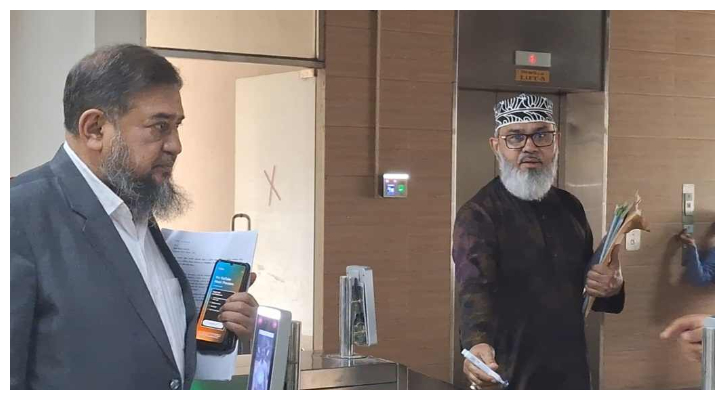 সিইসির সঙ্গে সাঈদীপুত্র মাসুদের সাক্ষাৎ